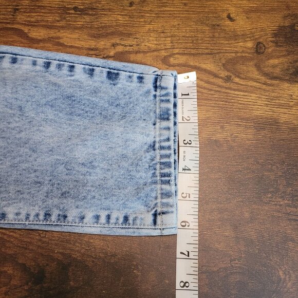 Kraus Jeans Size 8 Mom High Rise Crop Medium Light Wash Denim - Picture 10 of 10